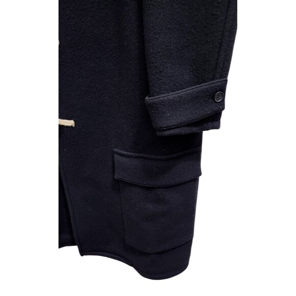 ZARA WOOL BLEND COAT WITH TOGGLES LIMITED EDITION BLACK SIZE M REF. 3057/783 - Picture 6 of 15